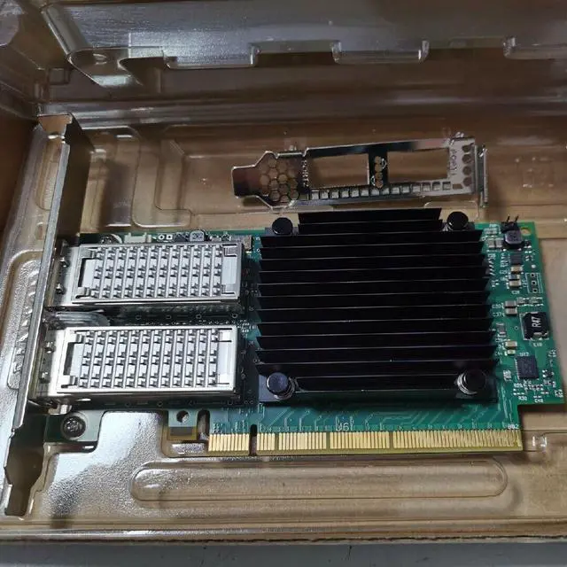 Alt view image 2 of 2 - Mellanox CB194A IBM 98Y8995 Infiniband Connect-IB Full profile bracket network