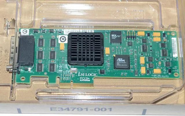 Alt view image 2 of 4 - LSI LSI22320SE L3-00148-01C PCI-Express Ultra320 SCSI Dual-Channel HBA
