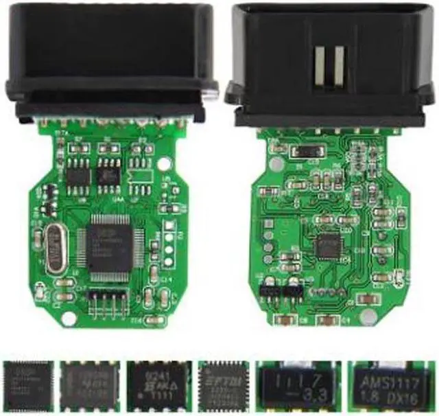 Alt view image 3 of 4 - 1PC MINI VCI V15.00.028 FT232RL OBD Diagnostics Cable for Toyota TIS Techstream