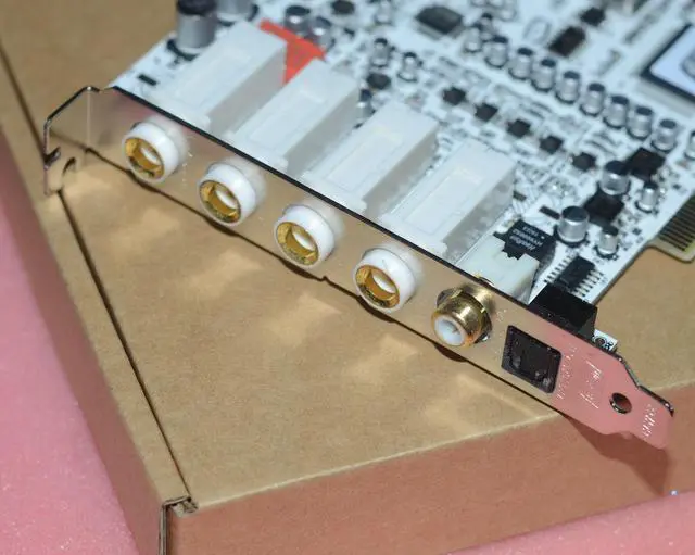 Alt view image 4 of 6 - NEW ESI MAYA44 Rev G PCI Audio Interface 4-in / 4-out Sound Card 709747