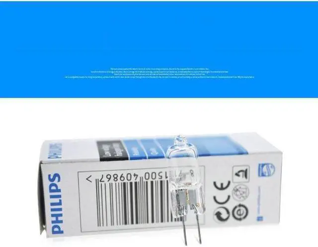 Alt view image 3 of 5 - PHILIPS 7388 ESB 6V20W G4 Projection Lamp Olympus CX21 CX22 CH20 Microscope Bulb