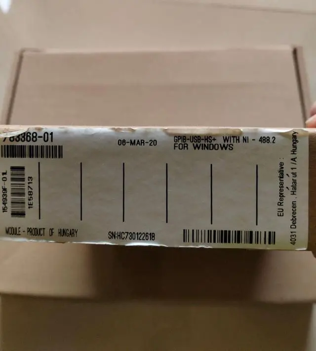 Alt view image 3 of 3 - GPIB USB Cable for Hi-Speed USB and Analyzer GPIB-USB-HS+ 783368-01 New