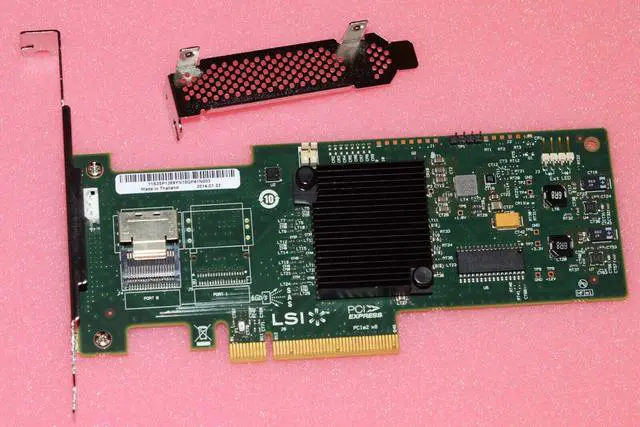 Alt view image 3 of 3 - LSI Megaraid 4 Port SAS/SATA Raid Controller Pci-E -SAS 9240-4i SAS2008-IT