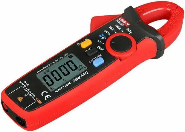 Alt view image 4 of 6 - UNI-T UT210D Clamp Meter AC/DC Current Voltage Digital Multimeter Temp Tester