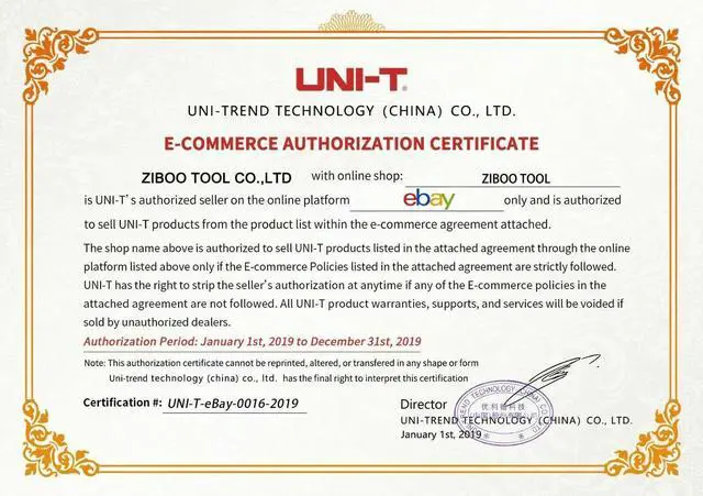 Alt view image 6 of 6 - UNI-T UT210D Clamp Meter AC/DC Current Voltage Digital Multimeter Temp Tester