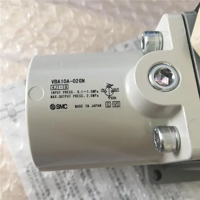 Alt view image 3 of 4 - SMC VBA10A-02GN Pneumatic Booster Valve New KD