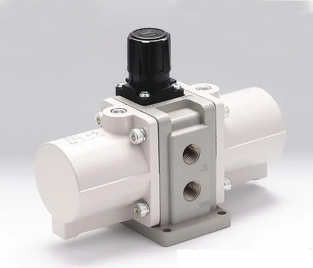 Alt view image 2 of 4 - SMC VBA10A-02GN Pneumatic Booster Valve New KD