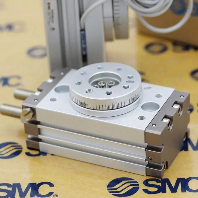 Alt view image 2 of 6 - SMC MSQB20A Rack-and-Pinion Pneumatic Rotary Actuator, 18mm Bore Dia,20mm BodKd