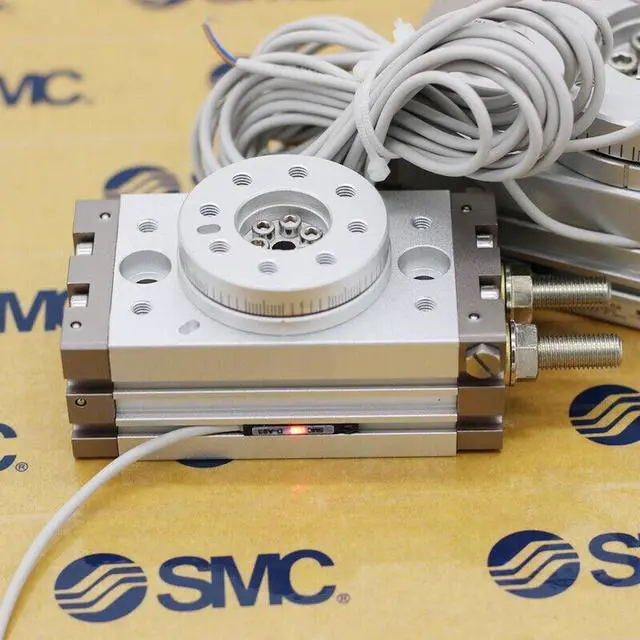 Alt view image 6 of 6 - SMC MSQB20A Rack-and-Pinion Pneumatic Rotary Actuator, 18mm Bore Dia,20mm BodKd