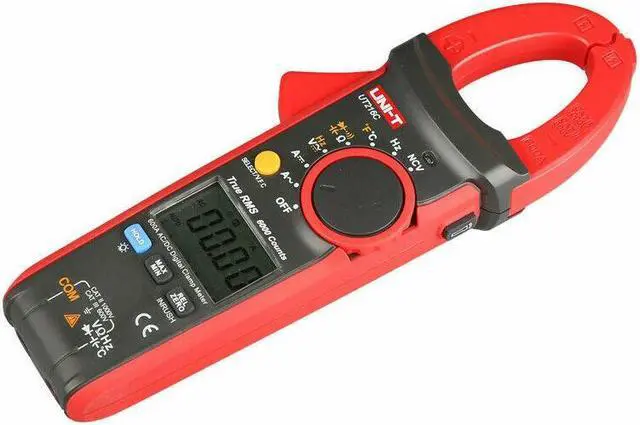 Alt view image 3 of 4 - UNI-T UT216C 600A Digital Clamp Meters NCV LCD Test ACDC Auto Range MultimetsKd
