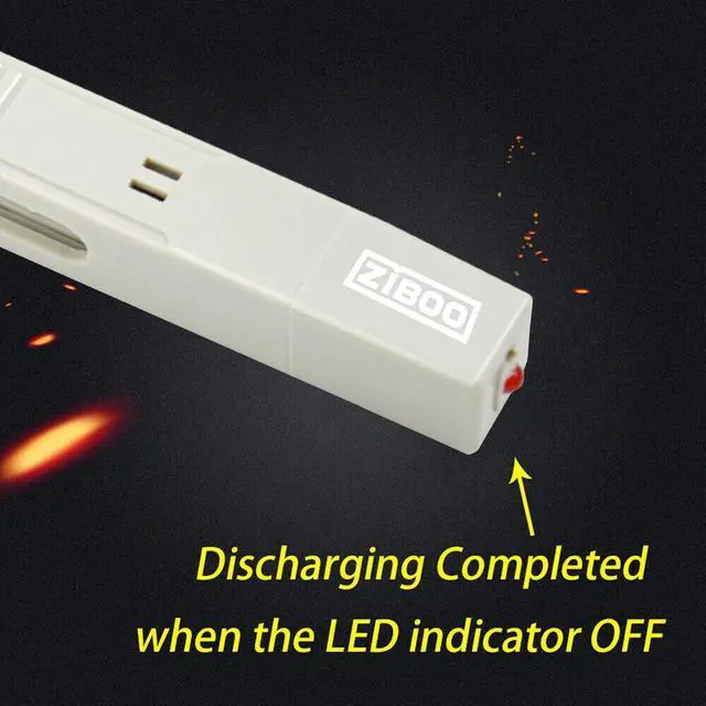 Alt view image 5 of 6 - ZIBOO 1000V Portable Capacitor Discharge Pen High Voltage Quick Discharging Tool