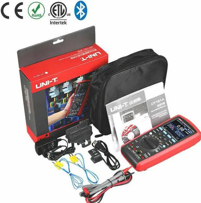 Alt view image 6 of 6 - UNI-T UT181A True RMS Datalogging LCD Digital Multimeter Auto Range 60000 CouKd