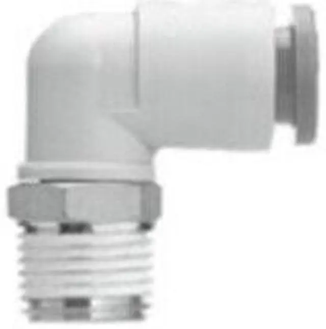 Alt view image 3 of 3 - 1 PCS SMC KQ2L01-33AS PBT and Brass One-touch Fitting with Sealant Male ElbowKD