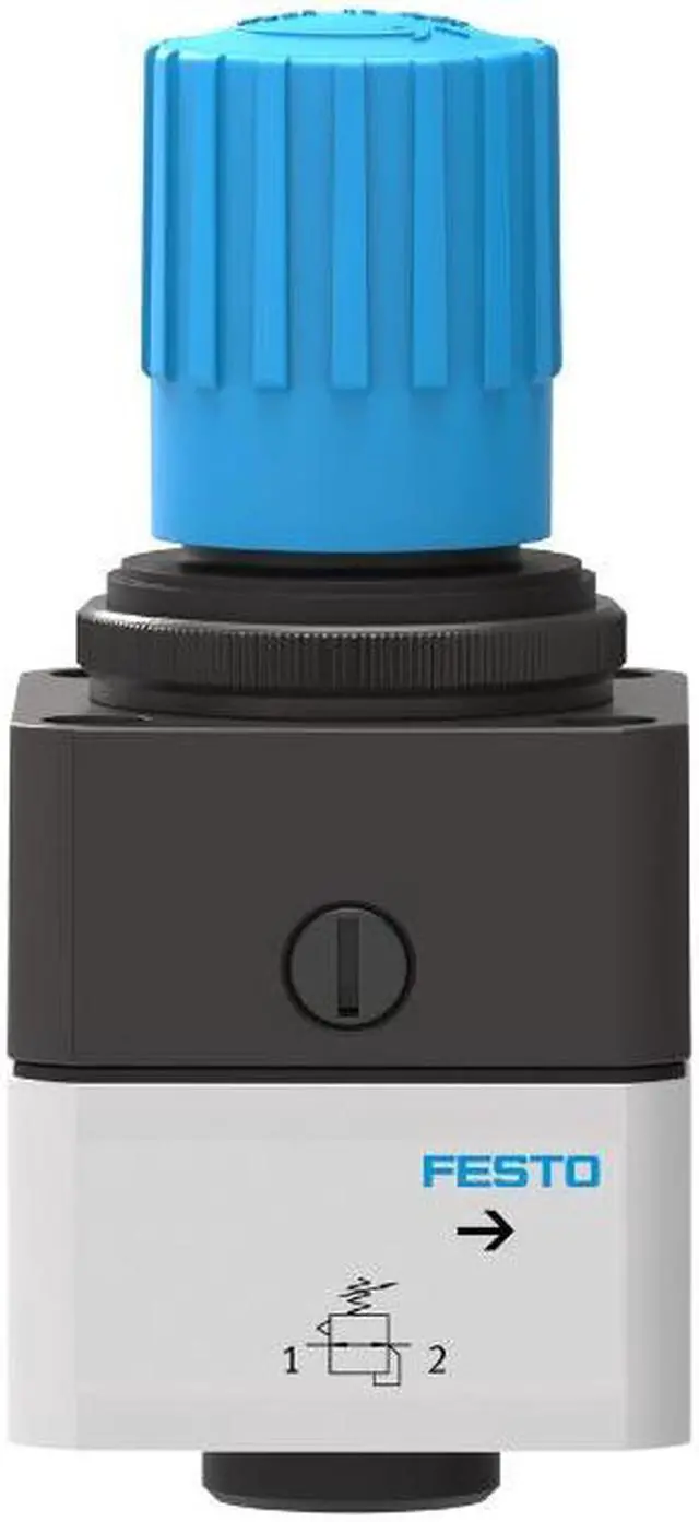 Alt view image 2 of 5 - FESTO LRP-1/4-10 159502 Precision pressure regulator NewKd