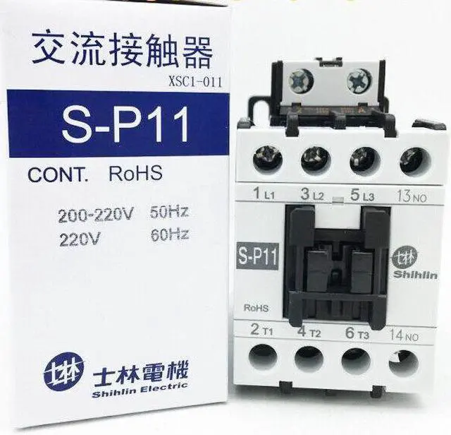 Main image of Shihlin S-P11 XSC1-011 AC Magnetic Contactor 220V KD