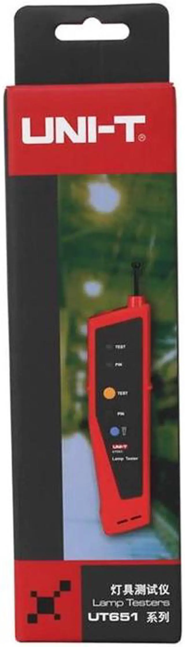 Alt view image 5 of 5 - UNI-T UT651A Handheld Lamp Detector Tester Led Fluorescent Light Bulbs LED Kd