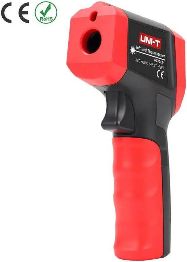 Alt view image 4 of 5 - UNI-T UT301A+ 12:1 Infrared IR Laser Thermometer Temperature Gun -32°C~420°C Kd