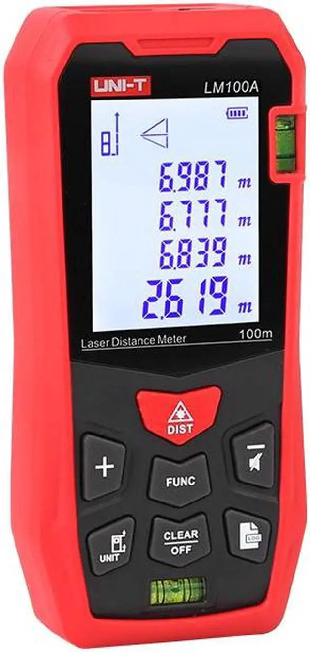 Alt view image 3 of 4 - UNI-T LM100A Mini Laser Distance Meter Handheld Infrared Measuring Instrument K