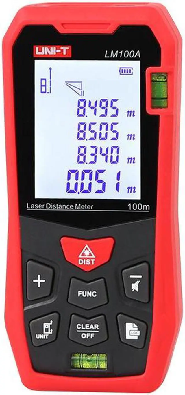 Alt view image 4 of 4 - UNI-T LM100A Mini Laser Distance Meter Handheld Infrared Measuring Instrument K