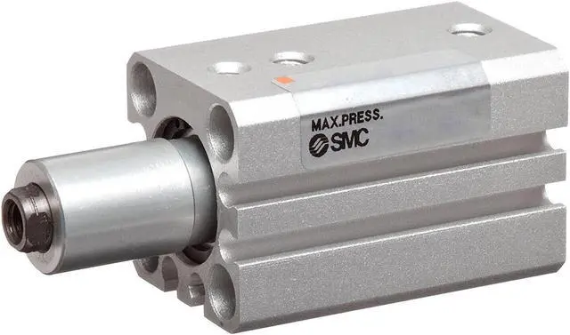 Alt view image 4 of 4 - SMC MKB16-20LZ Rotating-Arm Power Clamp Cylinder Supply Port Type M5x0.8Kd