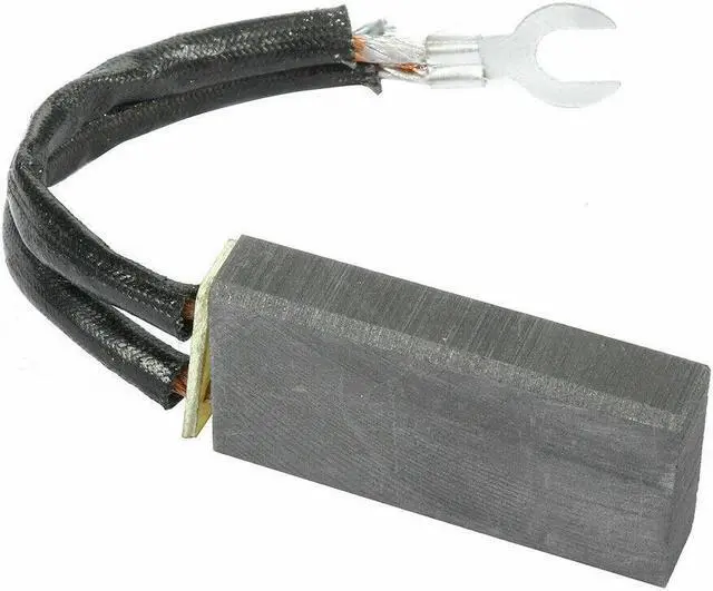 Alt view image 3 of 4 - D104 10mmx25mmx50mm Double Wire Pure Graphite Carbon Brush for Crane Motor KD