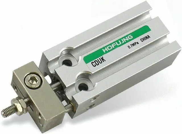 Alt view image 2 of 4 - SMC CDUK20-20D Free Mount Cylinder With Auto Switch Non-Rotating Rod New KD