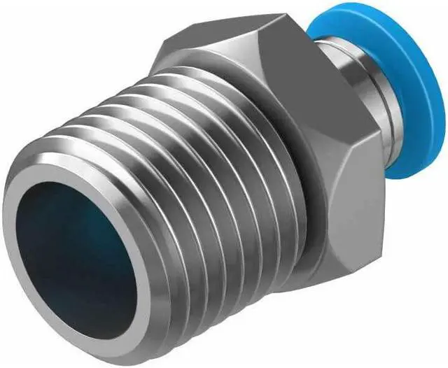 Alt view image 5 of 6 - FESTO QS-1/4-4 190644 Push-in Fitting NewKd