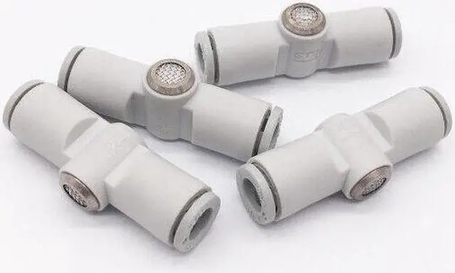 Alt view image 3 of 5 - 1 PCS SMC AQ240F-04-00 Quick Exhaust with Fitting Silencer New KD