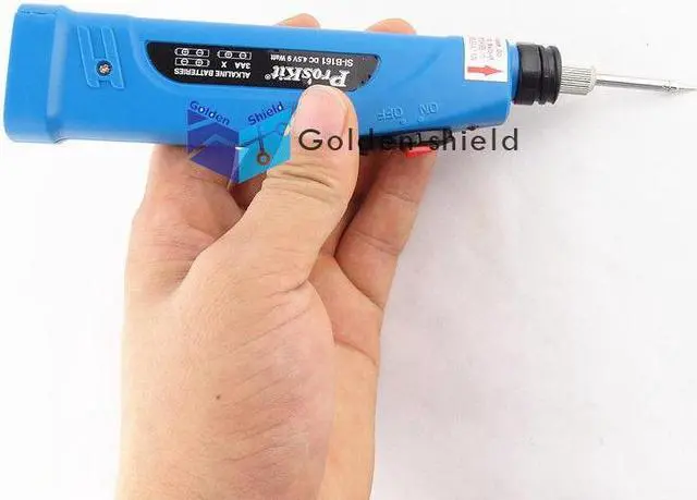 Alt view image 3 of 5 - Pro'sKit SI-B161 Battery Operated Soldering Iron 9W 4.5V Repair Welding ToolKd