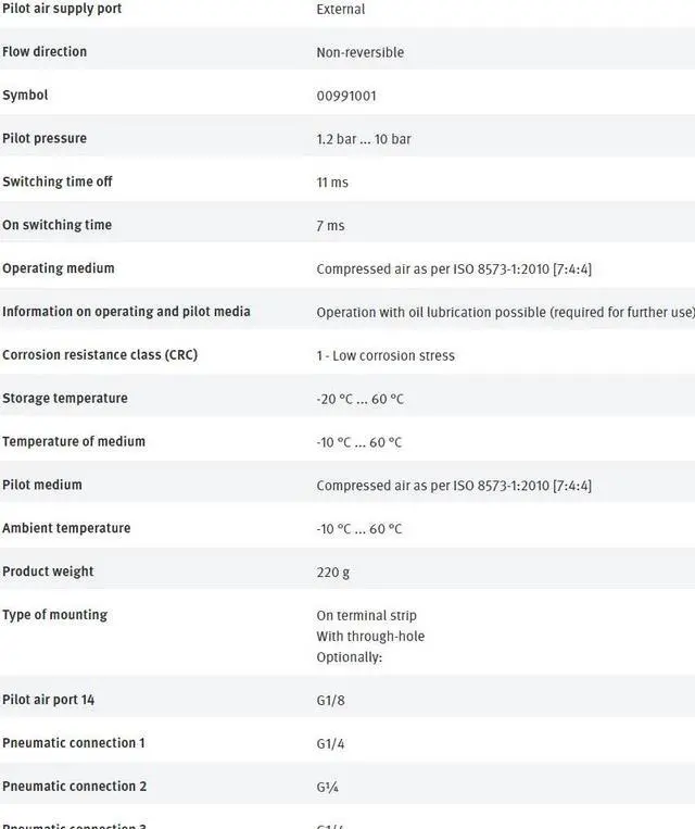 Alt view image 3 of 3 - FESTO VL-5-1/4 9199 Pneumatic Valve NewKd