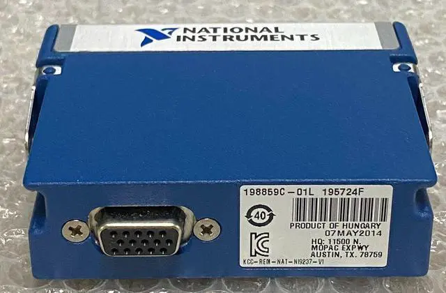 Alt view image 3 of 3 - National Instruments NI 9237 cDAQ Strain / Bridge Input Module D-Sub
