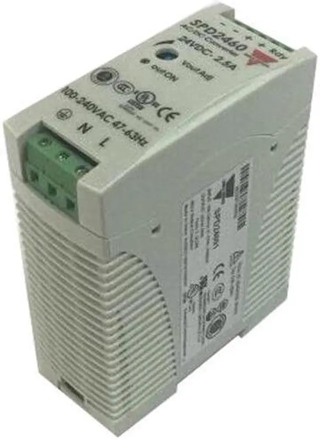 Alt view image 2 of 4 - CARLO GAVAZZI SPD24601 Power Supply AC-DC; 24V; 2.5A; 85-264VKd