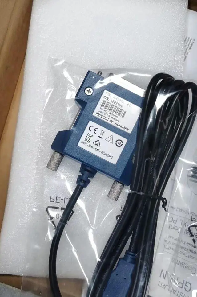 Main image of NEW NI GPIB USB Cable for Hi-Speed USB &Analyzer GPIB-USB-HS+ 783368-01 Original