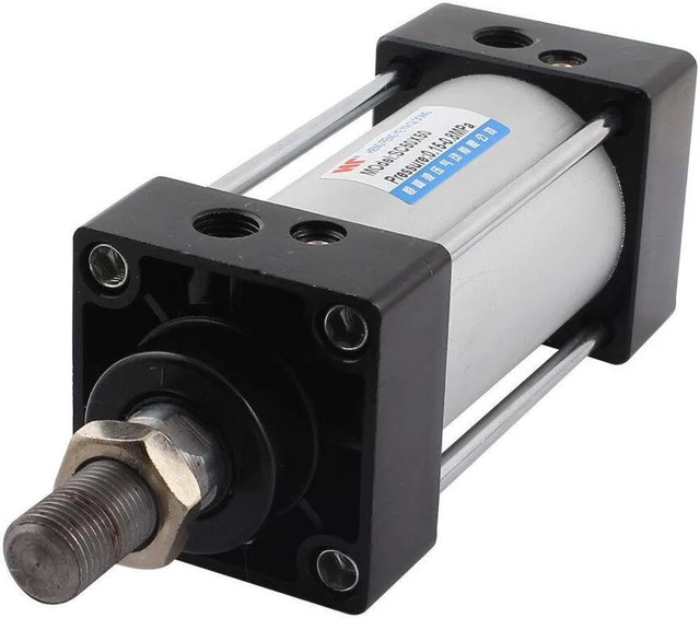 Alt view image 2 of 2 - SC50x50 50mm Bore 50mm Stroke Screwed Piston Rod Dual Action Air CylinderKd