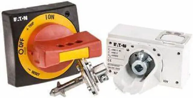 Alt view image 4 of 4 - 1PCS EATON NZM1-XTVDVR Door Coupling Rotary Handle Red-Yellow KD