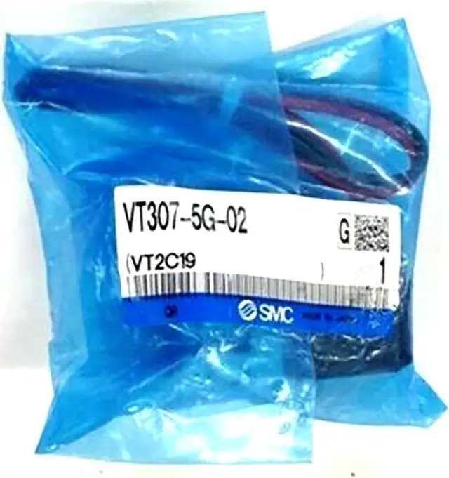 Alt view image 2 of 2 - SMC VT307-5G-02 High Frequency Solenoid DC24V 1/2'' KD