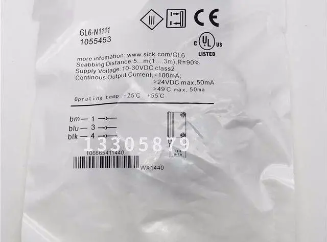 Main image of NEW Sick GL6-N1111 Photoelectric Sensor