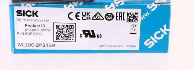 Main image of NEW SICK Photoelectric switch sensor WL100-2P3439