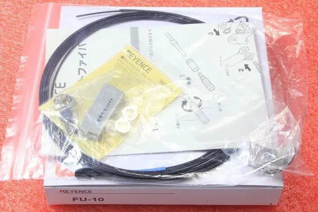 Alt view image 2 of 2 - KEYENCE FU-10 Fiber Optic Sensor New