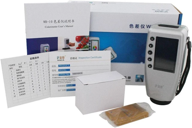 Alt view image 5 of 6 - FRU WR10 Portable Cheap Accurate Colorimeter Color Meter 8mm Caliber Lab ValueK