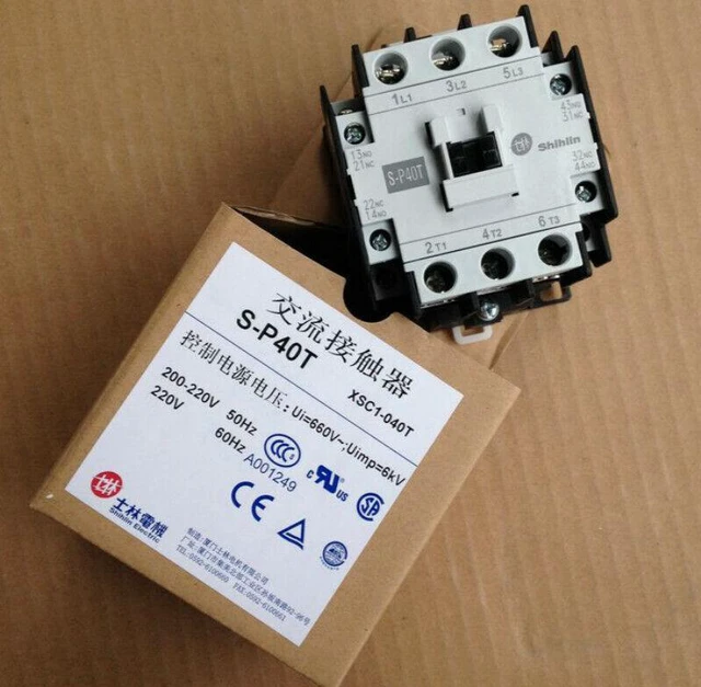 Alt view image 2 of 5 - Shihlin S-P40T AC Magnetic Contactor 110V KD