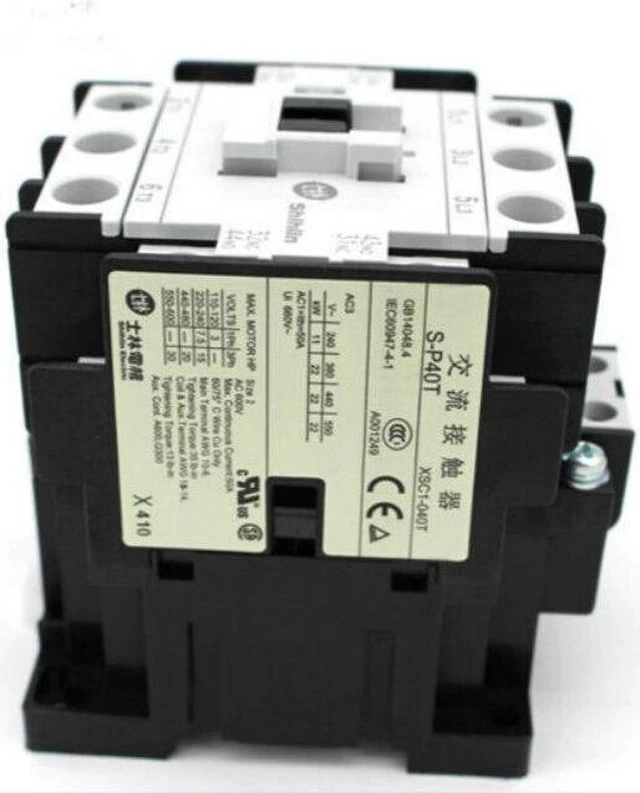 Alt view image 4 of 5 - Shihlin S-P40T AC Magnetic Contactor 110V KD