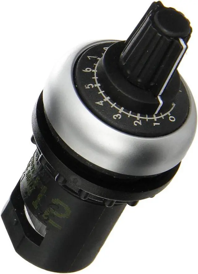 Main image of 1PCS EATON M22-R1K Potentiometer 22mm Diameter Silver Bezel KD
