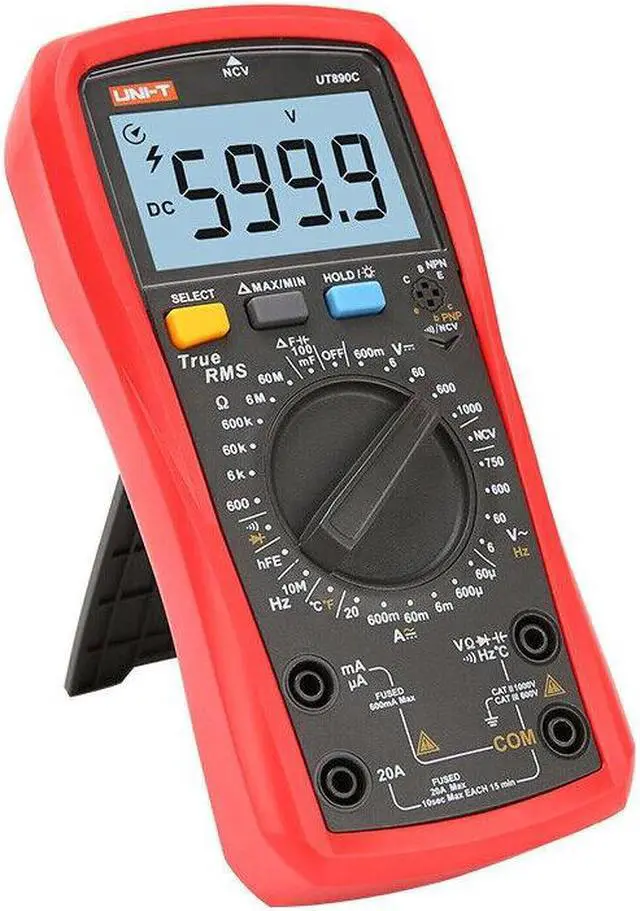 Alt view image 3 of 5 - UNI-T UT890C/890D+ Digital True RMS Handheld Multimeter AC/DC Frequency TesteKd