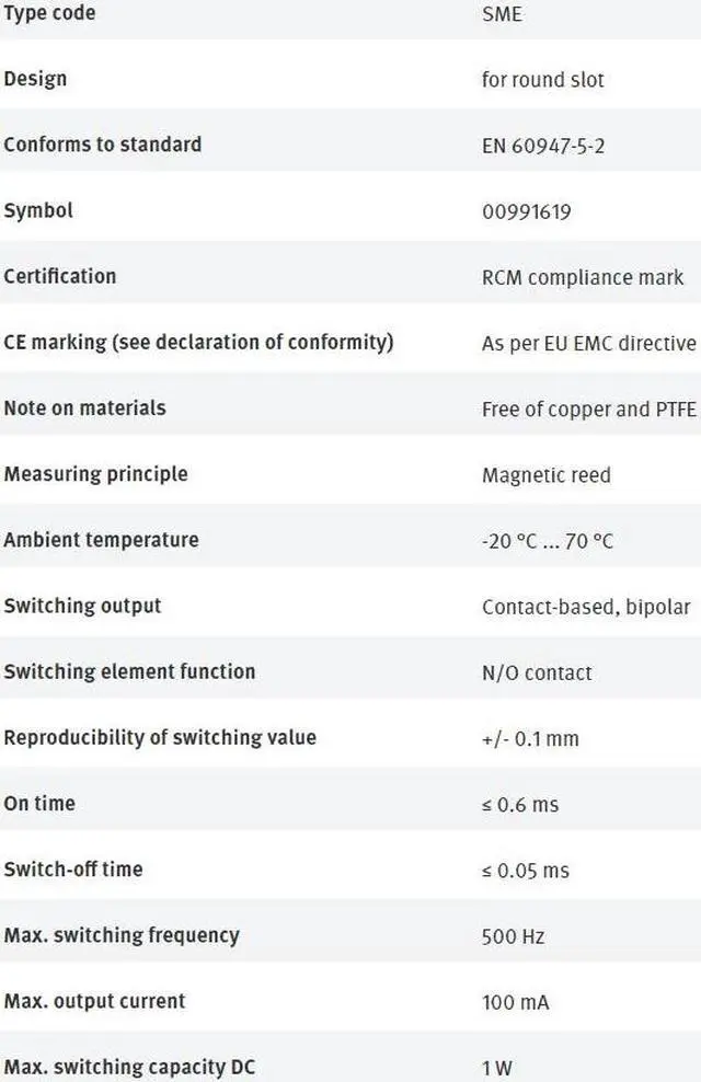 Alt view image 2 of 3 - FESTO SME-10-SL-LED-24 173212 Proximity Sensor NewKd
