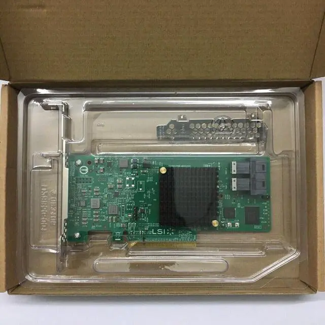 Main image of LSI SAS3008 9300-8I IT-Mode HBA JBOD PCI-E 3.0 SATA / SAS 8-Port SAS3 12Gb/s