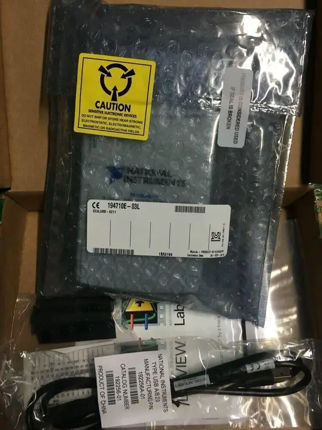 Alt view image 3 of 5 - NI USB-6211 capture card 779676-01 M series multifunction DAQ