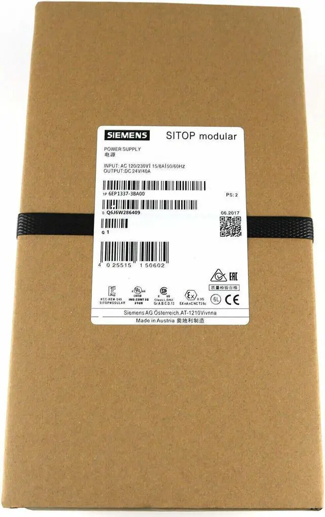 Alt view image 5 of 5 - New In Box SIEMENS 6EP1337-3BA00 Switching Power Supply