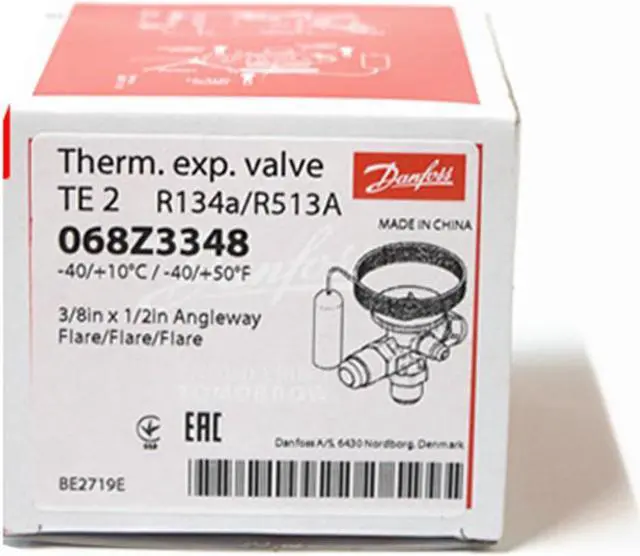 Main image of DANFOSS TE 2 068Z3348 Thermostatic Expansion Valve New KD