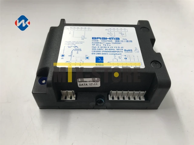 Alt view image 7 of 7 - 1pcs New BRAHMA TGRD61 Control Box Combustion Program for Burner Controller